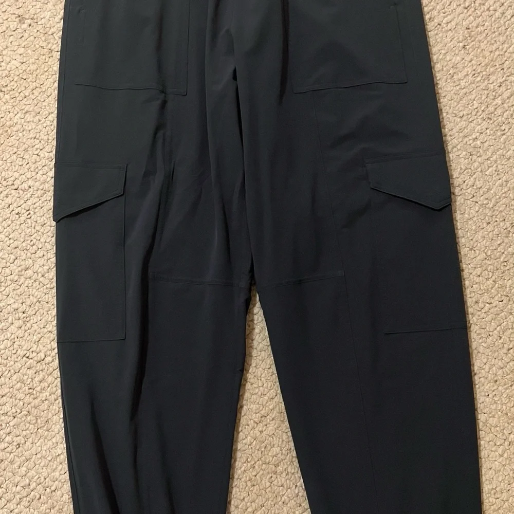 SPANX Out Of Office Cargo Jogger in Dark Storm Pant Large Tall - NEW without tag - Picture 8 of 8